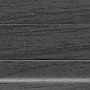 Плинтус ПВХ Cezar с кабель-каналом и резиновыми кромками тон 79